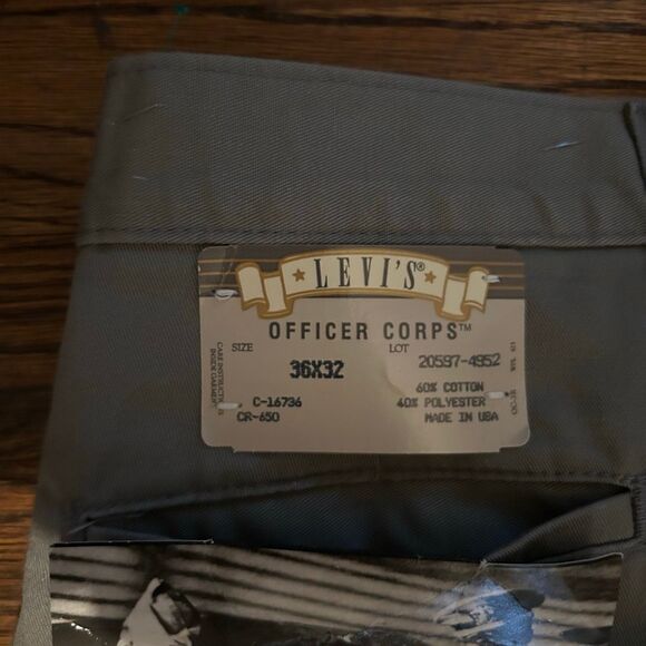 Dead stock Vintage Levi’s Officer Corps Pants - Picture 5 of 7